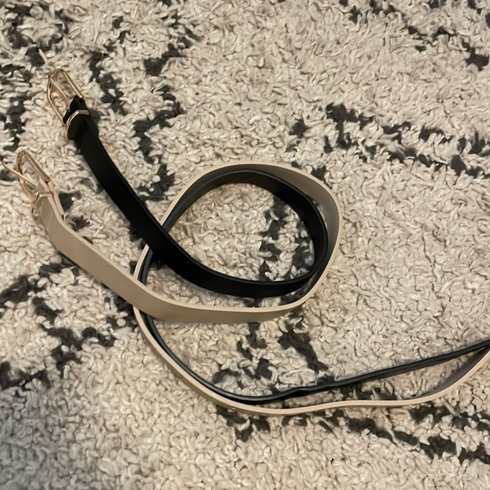 Two belts